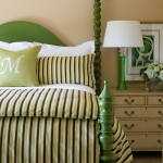 Traditional Green Bedroom