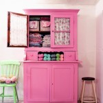 Pastel Pink Cabinet