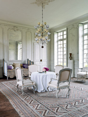 romantic french dining roomm white
