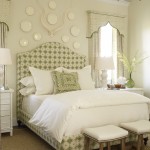 Green and Neutral Toned Bedroom
