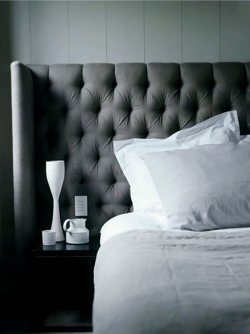 Masculine Gray Bedroom