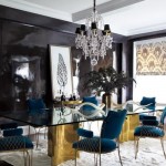 Gold Black and Teal