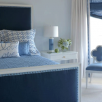 Traditional Blue Bedroom