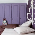 Two Toned Bedroom in Purple