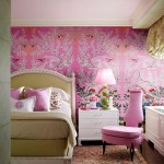 Vintage Modern Pink and Green