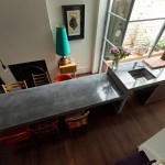 A Long Kitchen Island