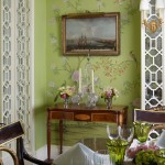 Classical Chinoiserie Green Dining