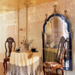 Gold Stenciling
