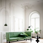 A Minty Green Sofa