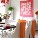 Side by Side Hot Pink and Orange
