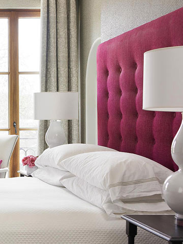 Pink Trendy Color Bedroom