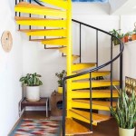 Yellow Spiral Staircase