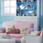 Pink and Blue Pastel Shabby Chic 