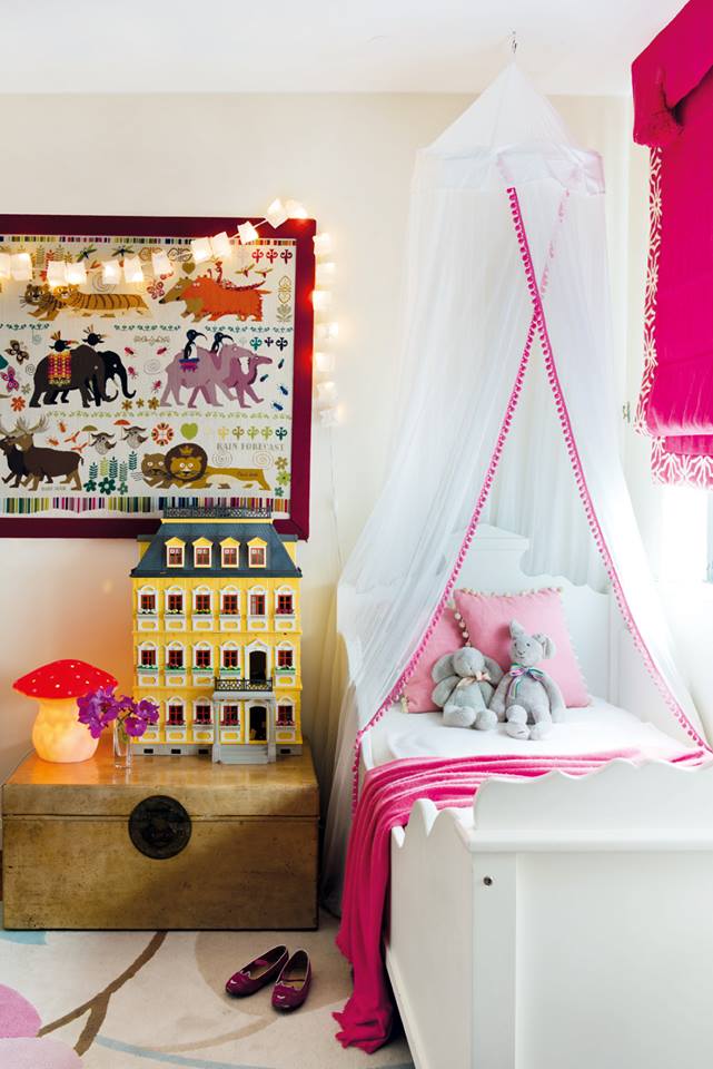 pink bedroom for girls