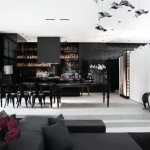 A Dark Hamptons Home