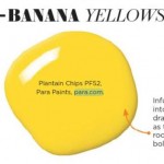 Paint Palette - Banana Yellows