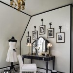 Eclectic Blue and White Bathroom