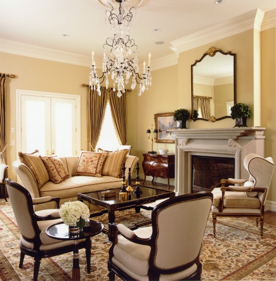 Traditional Home in Neutrals - Interiors By Color