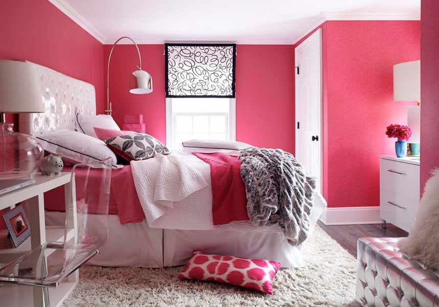 Pink Room for Girls - Interiors By Color