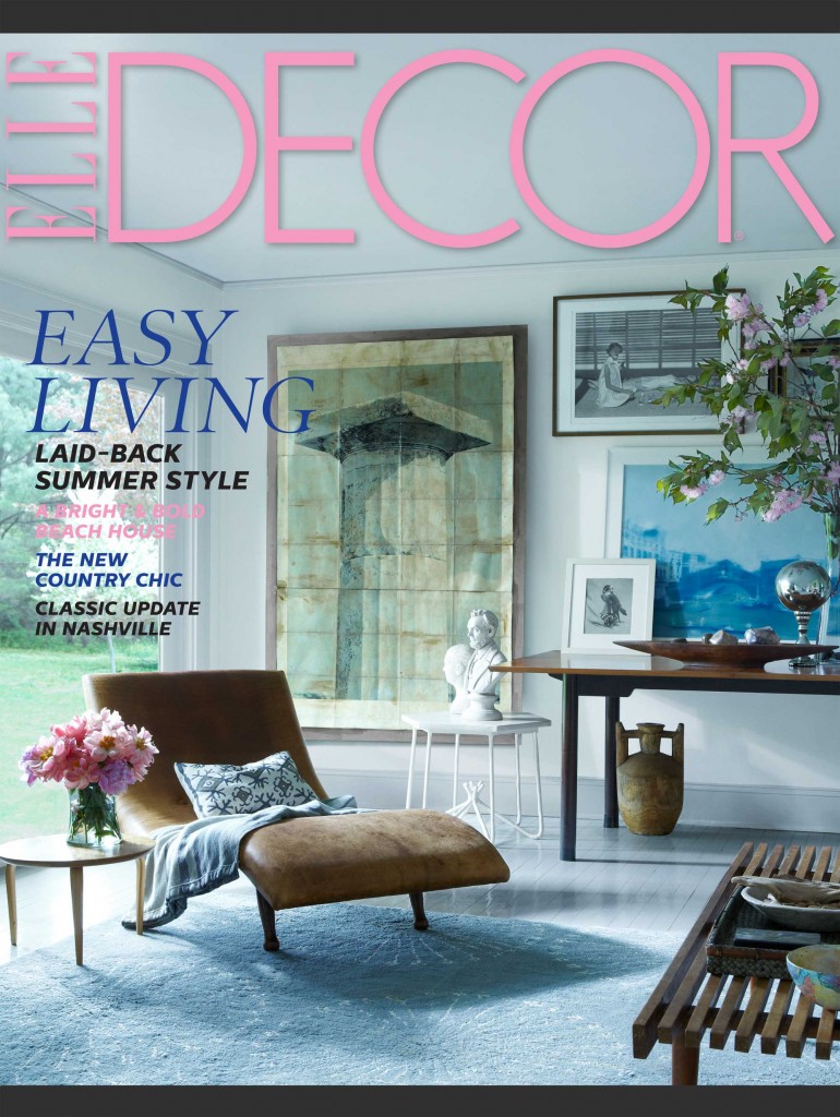 Elle Decor July August 2014 Cover