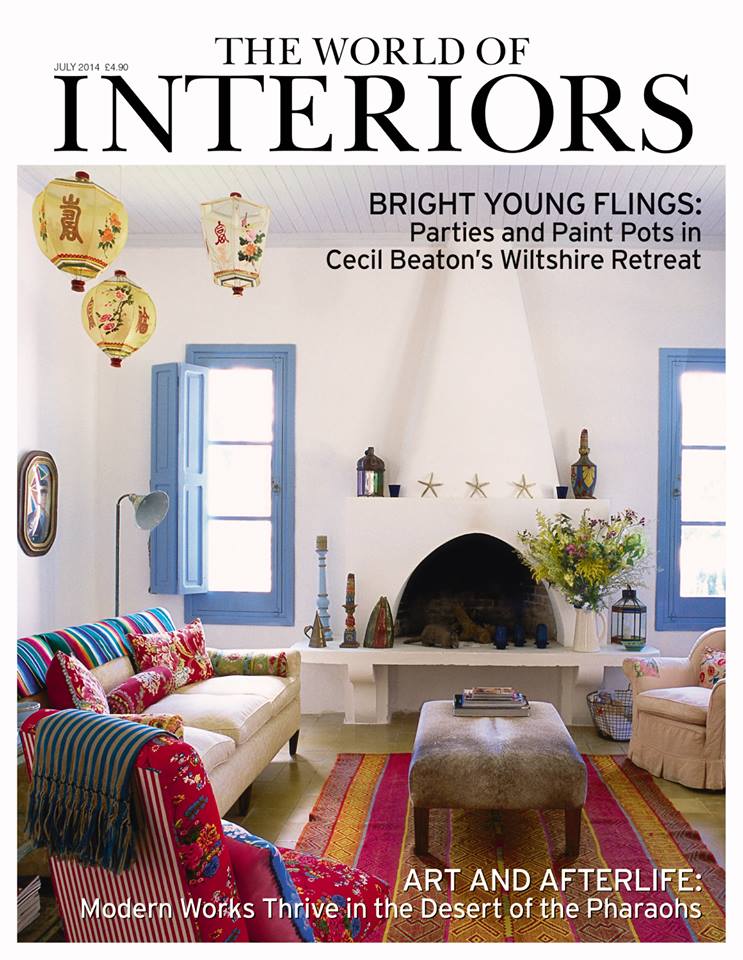The World of Interiors Magazine Cover July 2014