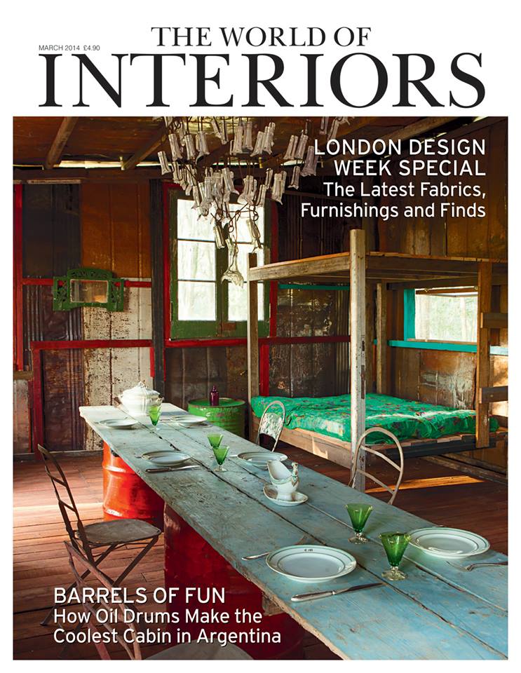 The World of Interiors Magazine Cover March 2014