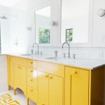 Bathroom in Bright Yellow