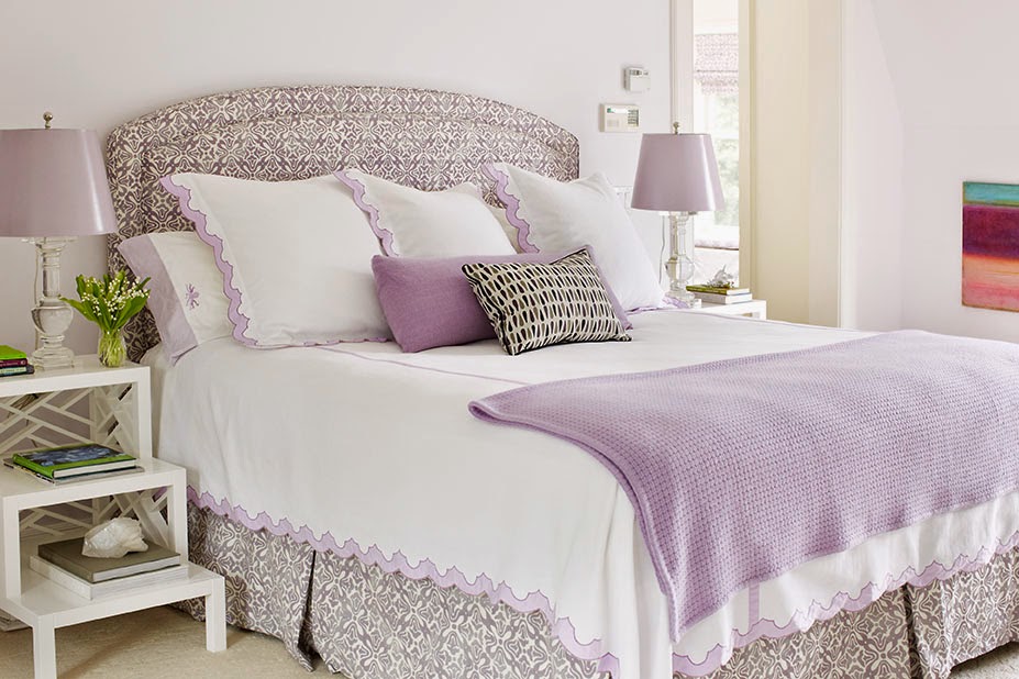 Lavender Master Bedroom French Country Decorating