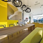 Modern Yellow Living Space