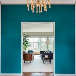 Galapagos Turquoise Walls and Ikat Rug
