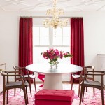 Pink Dramatic Dining