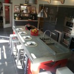 Raw Industrial Concrete Countertop & Sink