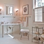 Renovated Bathroom in White and Muslin
