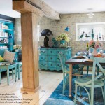 Industrial and Antique Turquoise Themed Living