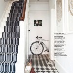 Monochrome Entrance and Stairs