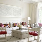 Contemporary Family Room in The Bridgehamptons