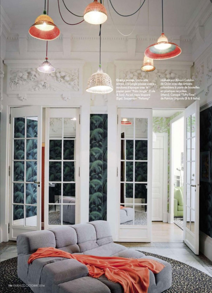 Neutrals, Orange and Ferns