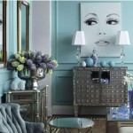Pastel Blue Living Room