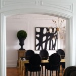 Abstract Black Dining