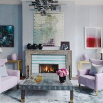 Contemporary Pastel Living Room