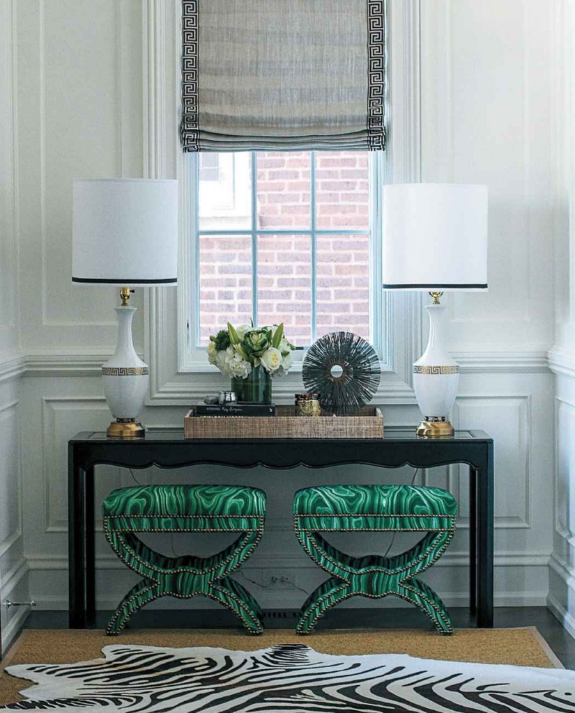Bold and Fun Entryway