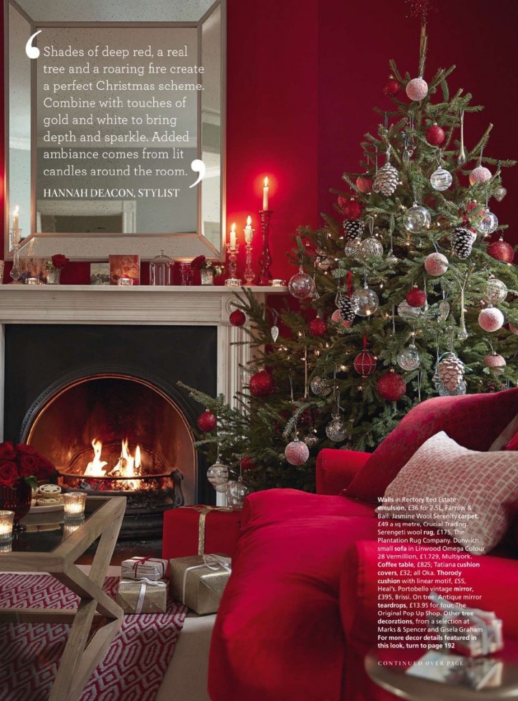 Ruby Red Festive Moodboard