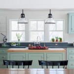 Blue Green Kitchen Cabinets