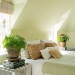 Green Bedroom in Attic