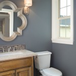 Grizzle Gray and Silver Bathroom