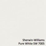 Sherwin-Williams - Pure White SW 7005