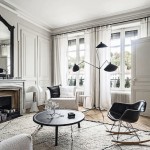 A French Apartment in Black and White