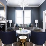 Navy, Gray and White with Gold Highlights