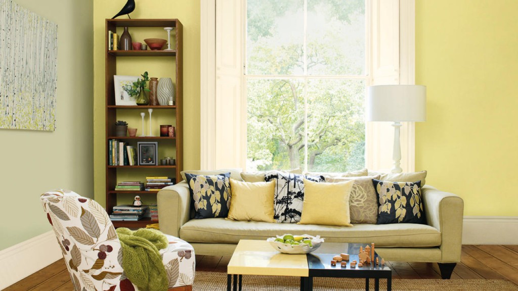 Revive the senses with green and yellow