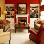 Sherwin Williams Red Bay and Sherwin Williams Empire Gold